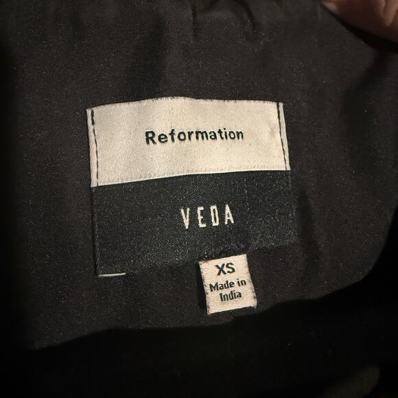 Reformation Veda Leon Oversized Blazer Mole Suede - Picture 5 of 5